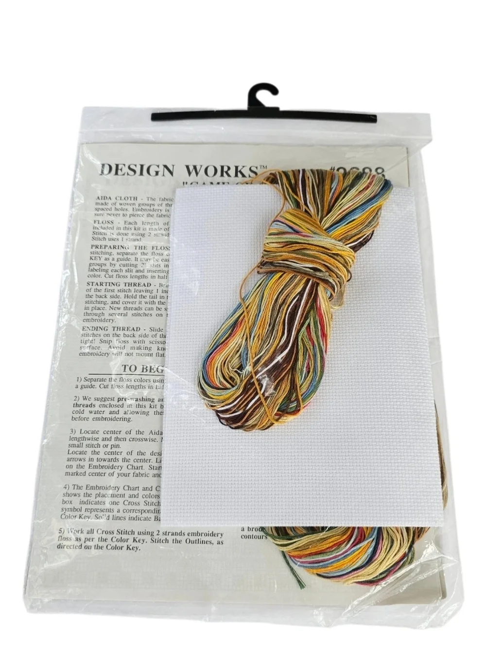 Design Works Golf Cross Stitch Kit #9688 Game of Golf Nostalgic 8